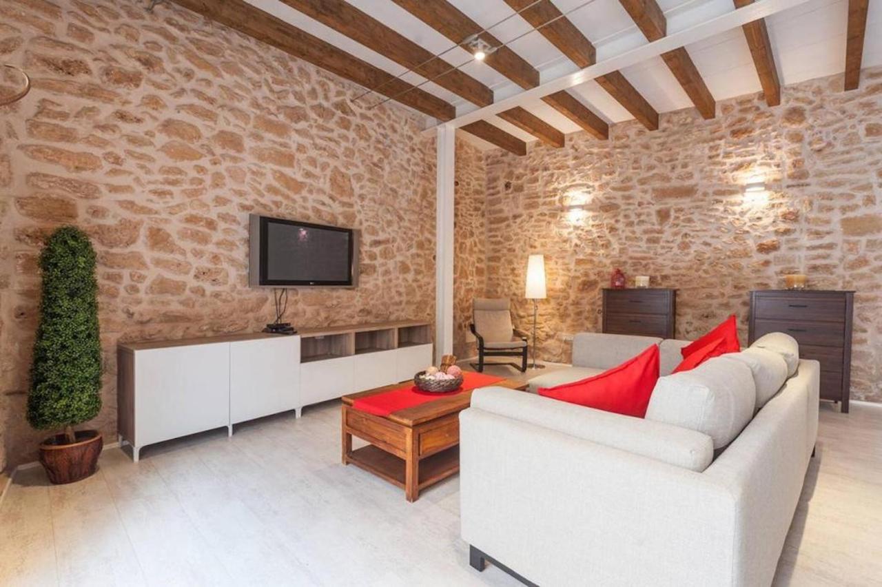 Casa Sa Pedra, En El Centro Historico De Alcudia Villa Exterior photo