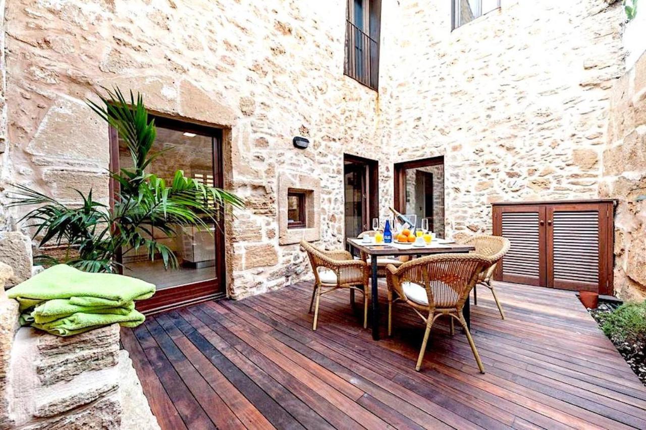Casa Sa Pedra, En El Centro Historico De Alcudia Villa Exterior photo