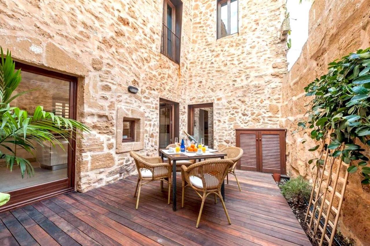 Casa Sa Pedra, En El Centro Historico De Alcudia Villa Exterior photo