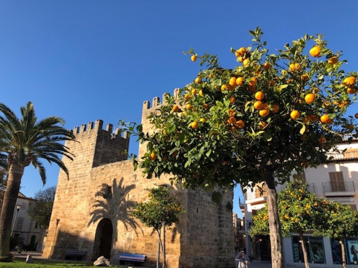 Casa Sa Pedra, En El Centro Historico De Alcudia Villa Exterior photo